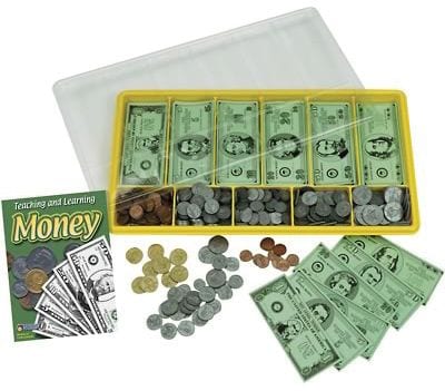 Money, Learning Resources Giant Classroom Money Kit (LER0106)