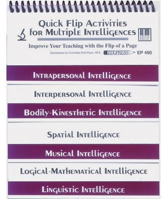 Edupress™ Quick Flip Resources™; Activities for Multiple Intelligences