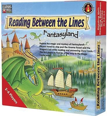 Learning Well® Reading Between the Lines: Fantasyland Games; Level 2.0-3.5