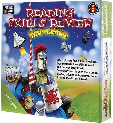 Learning Well® Reading Skills Review: Time Machine Games, Level 5.0-6.5