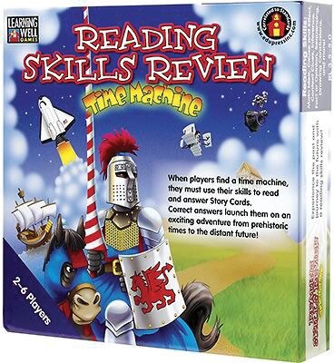 Learning Well® Reading Skills Review: Time Machine Games, Level 3.5-5.0