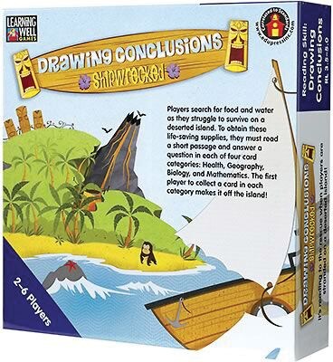 Learning Well® Drawing Conclusions: Shipwrecked Games, Level 3.5-5.0