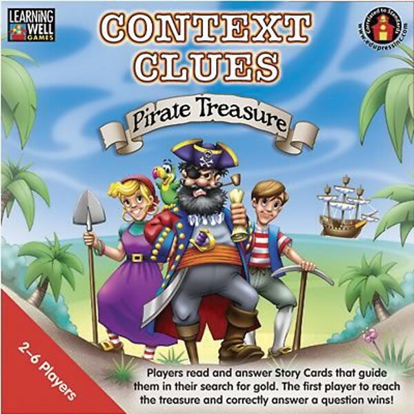Learning Well Games Context Clues Game Blue Level—Pirate Treasure Game (LRN301)