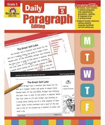 Evan-Moor® Daily Paragraph Editing, Grade 5