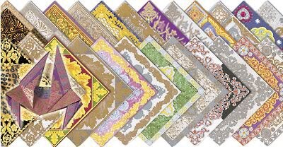 Roylco® 6 x 6 Fancy Origami Craft Paper