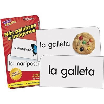 Trend® ESL & ELL Resources, Skill Drill Flash Cards, More Picture Words