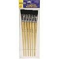 Chenille Kraft® Long Handle Easel Brushes; 6/Set