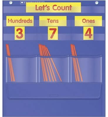 Teachers Friend Pocket Charts, Counting Caddie and Place Value, Grades K-3