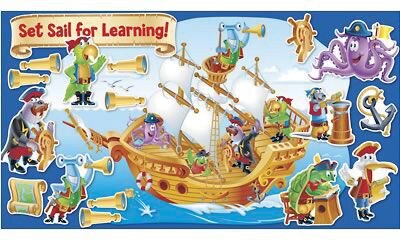 Teachers Friend Bulletin Board Sets; Sea Adventure