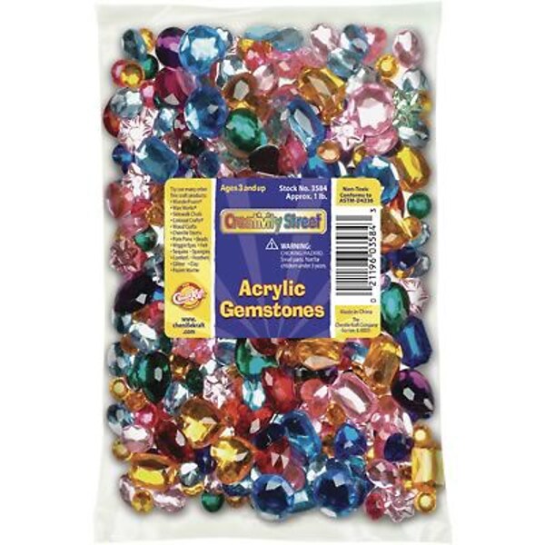Chenille Kraft® Gems, Acrylic Gemstones