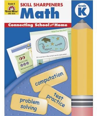 Evan-Moor® Skill Sharpeners, Math, Grade K