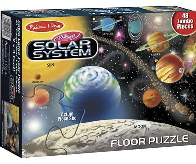 Solar System Floor Puzzle
