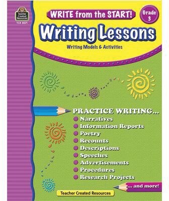 Write from the Start! Writing Lessons, Grade 3