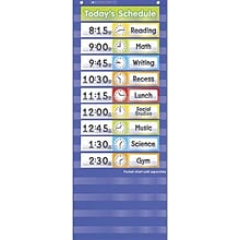 Scholastic - Teachers Friend TF5405 Schedule Cards Pocket Chart Add-ons