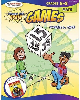 Engage the Brain Games, Math, Grades 6-8