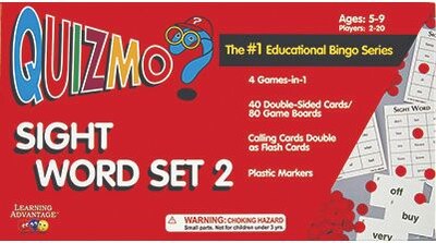 Quizmo®; Sight Word Set 2, Grades 1-4