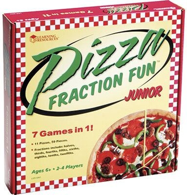 Learning Resources® Pizza Fraction Fun Jr Game (LER5061)