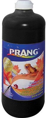 Prang® Tempera Paint, Black, 32 oz.