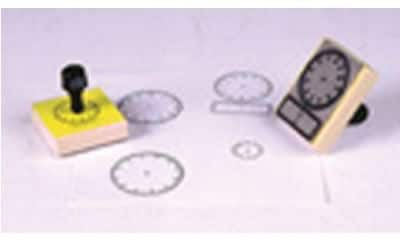 Digital Clock Stamp