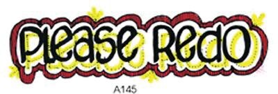Rubber Stamp, Please Redo
