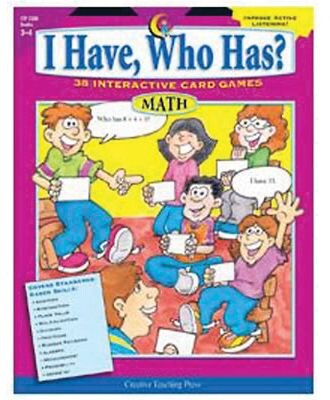 I Have, Who Has? Math, Grades 3-4