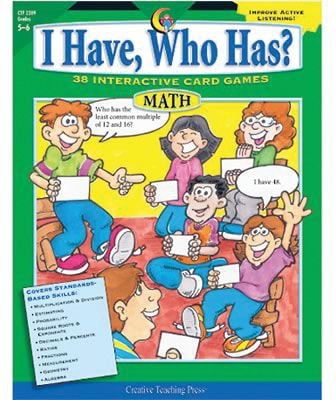 I Have, Who Has? Math, Grades 5-6
