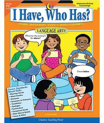 I Have, Who Has? Language Arts, Grades 1-2