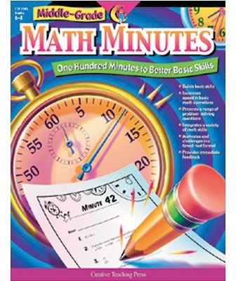 Middle-Grade Math Minutes Resource Book