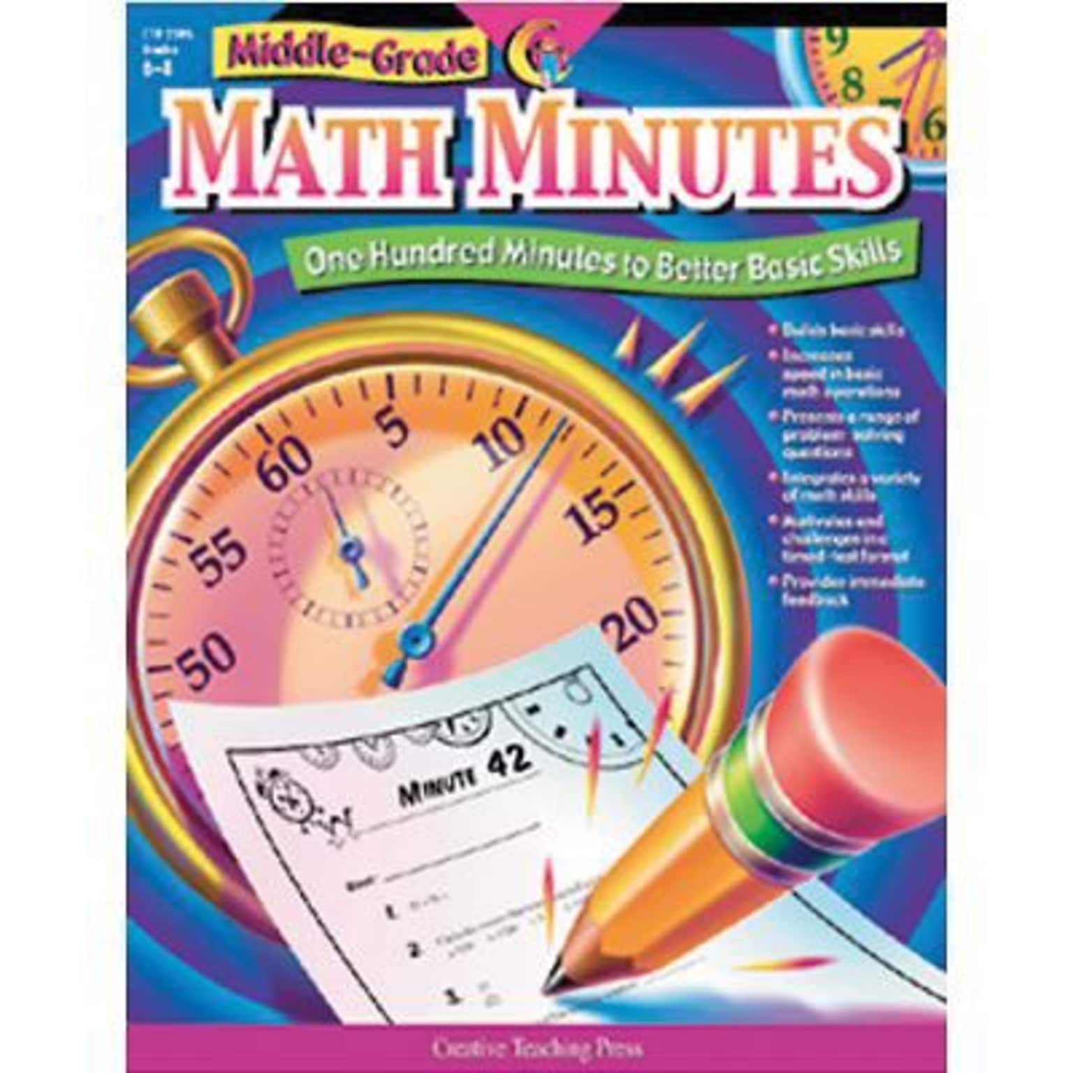 Middle-Grade Math Minutes Resource Book
