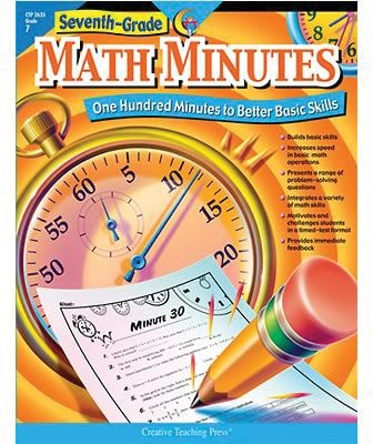 Seventh-Grade Math Minutes Resource Book