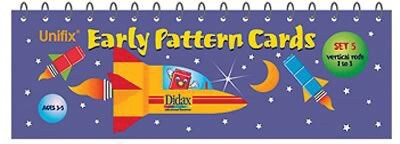 UNIFIX® Early Pattern Cards, Book 5, Vertical Rods One to Three