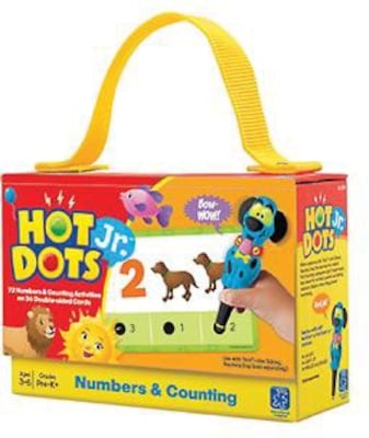 Hot Dots Jr. Card Set, Numbers & Counting