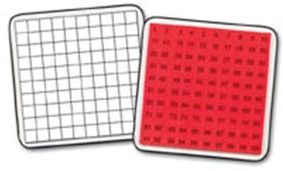 Educational Insights Magnetic 100 Board & Tiles