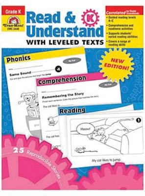 Read & Understand with Leveled Texts, Grade K