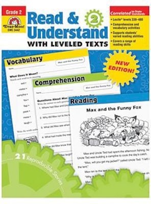 Read & Understand with Leveled Texts, Grade 2 (EMC3442)