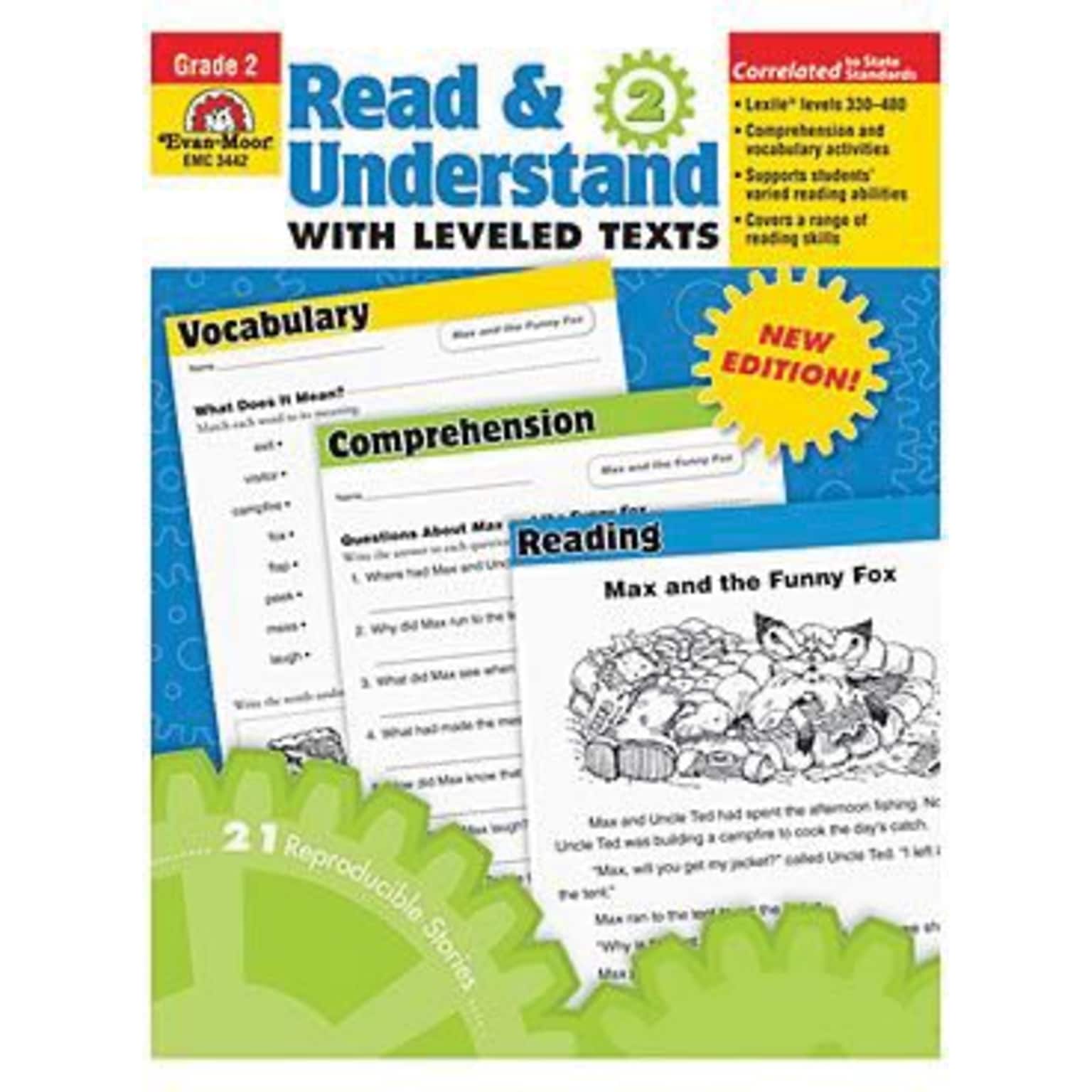 Read & Understand with Leveled Texts, Grade 2 (EMC3442)