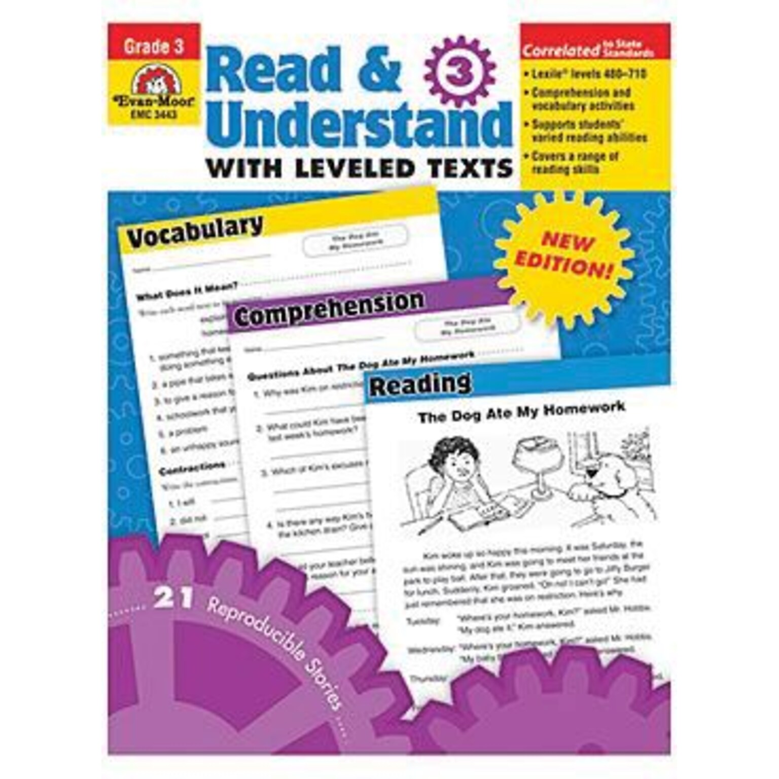 Read & Understand with Leveled Texts, Grade 3
