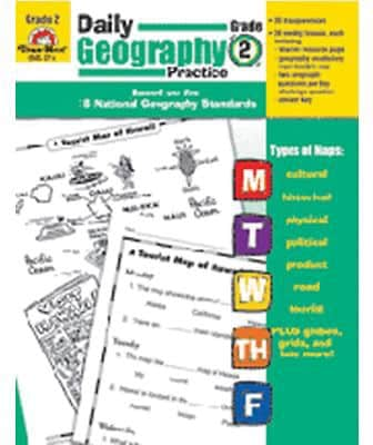 Daily Geography Practice Resource Book, Grade 2