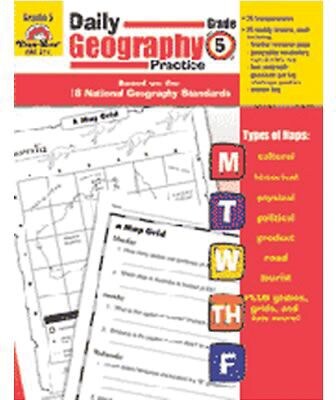 Daily Geography Practice Resource Book, Grade 5