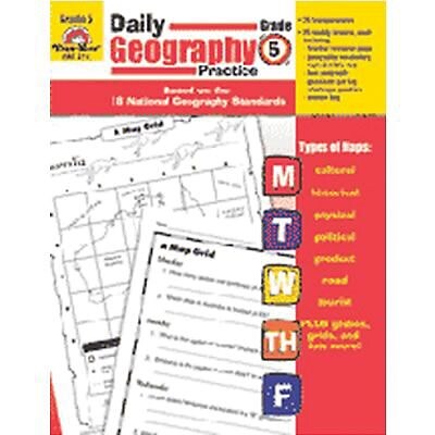 Daily Geography Practice Resource Book, Grade 5