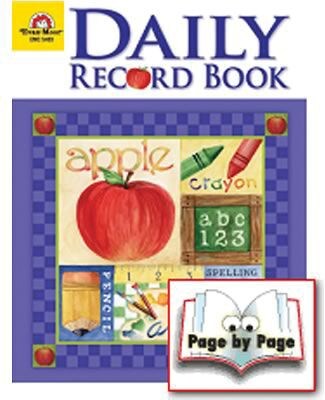 School Days, Daily Record Book, 96 pages