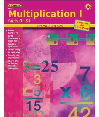 Multiplication I - Facts 0-81