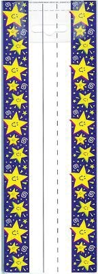 Self-Adhesive Name Plates, Stars