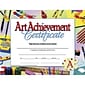 Hayes Art Achievement Certificate, 8.5" x 11", Pack of 30 (H-VA670)