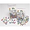 Hygloss ABC Beads & Charms, Assorted Colors, 300/Pack (HYG69300)