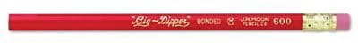 Moon Products Big-Dipper Pencil With Eraser, 12/Pack, 3 Packs/Bundle (JRM600T)