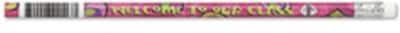 J.R. Moon Welcome To Our Class Motivational Pencil, Pack of 12 (JRM2117B)