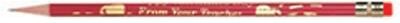 J.R. Moon Happy Valentines from Your Teacher Motivational Pencil, Pack of 12 (JRM7902B)