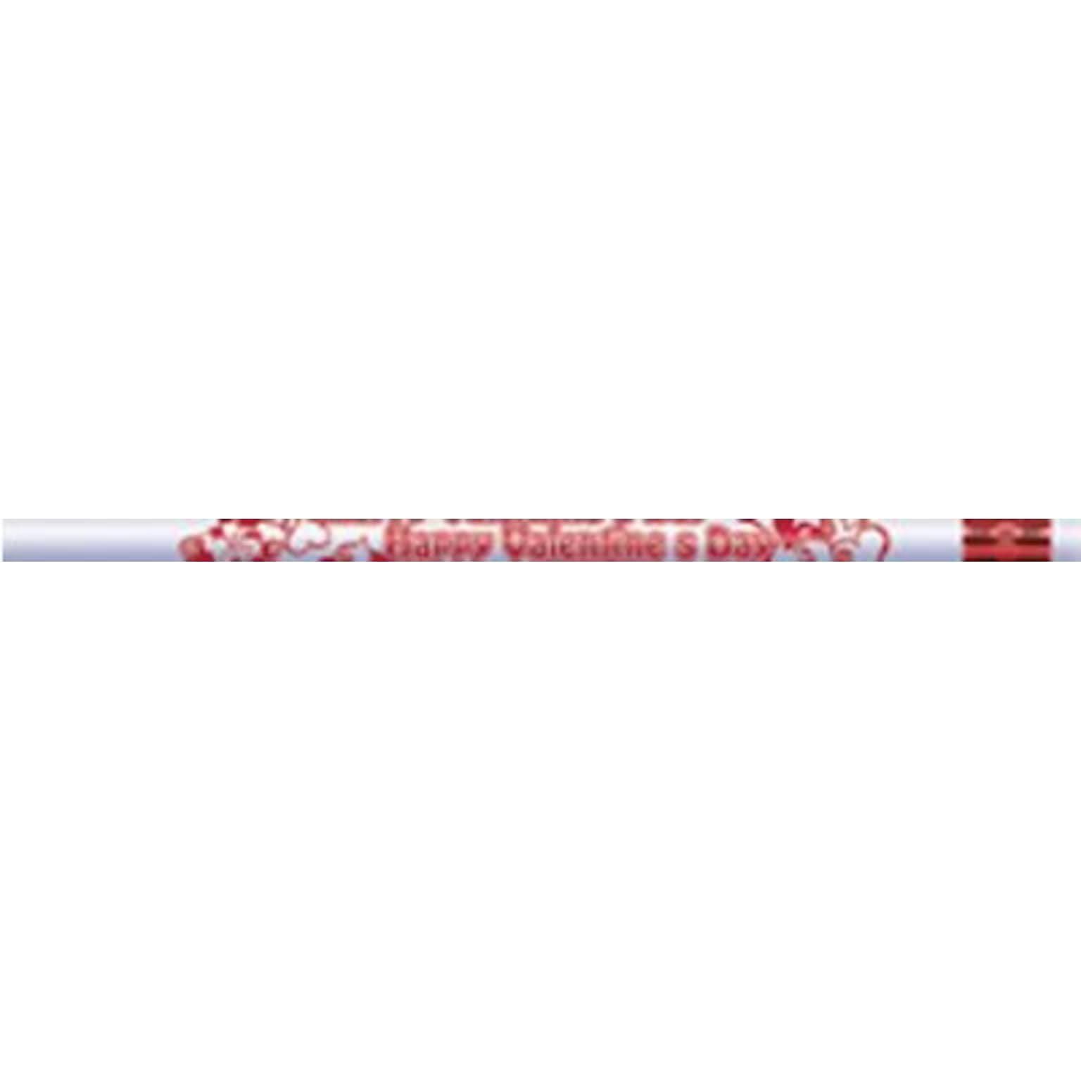 Moon Products Happy Valentine Pencil, Dozen (JRM7923B)