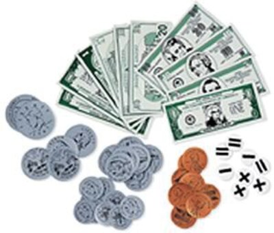 Learning Resources® Magnetic Money, 54/Set (LER0080)